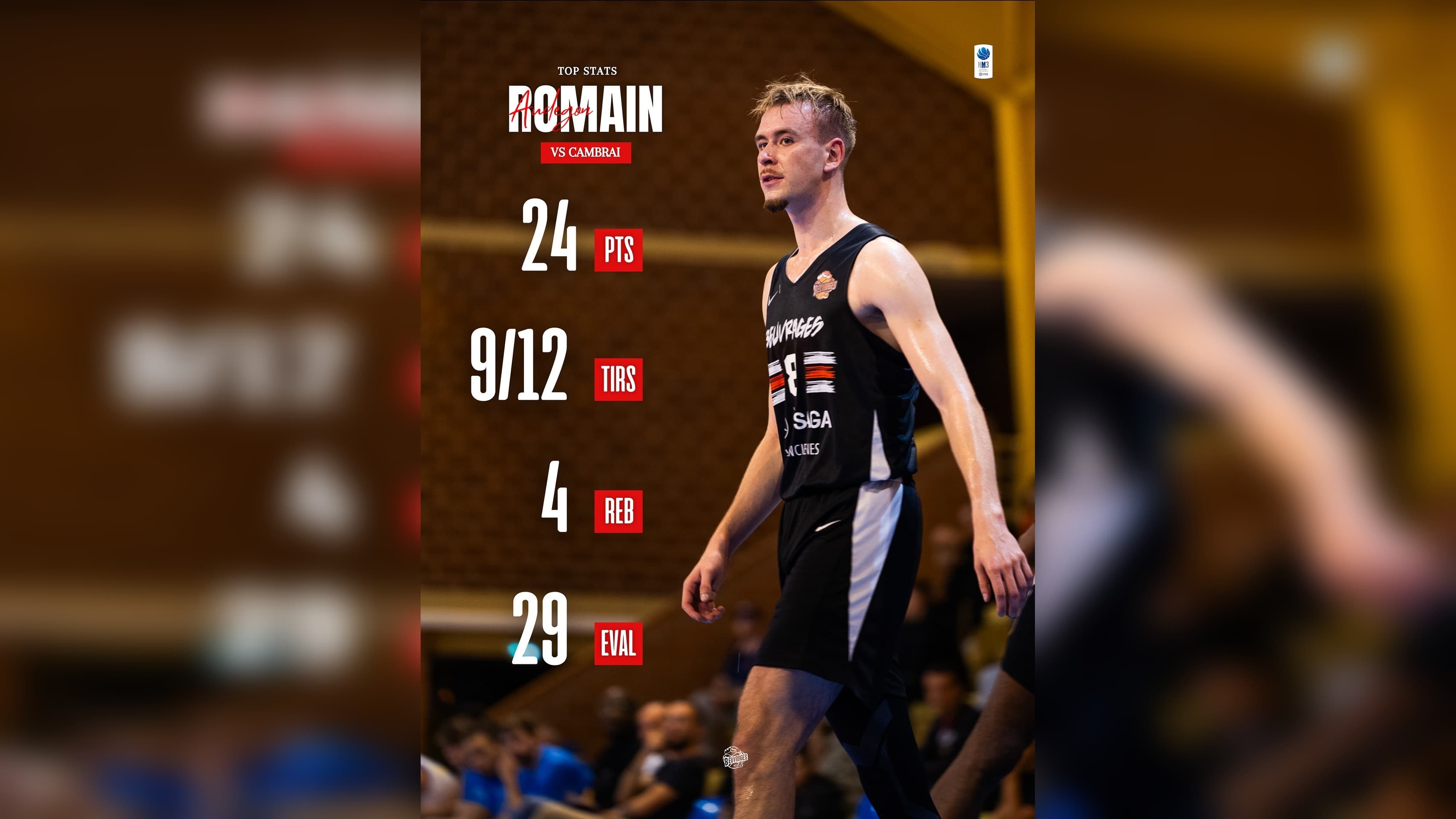 Romain Audegon démarre fort